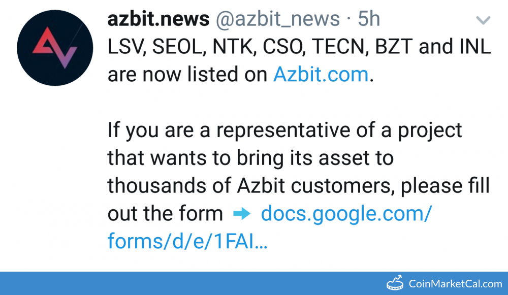AzBit Listing image