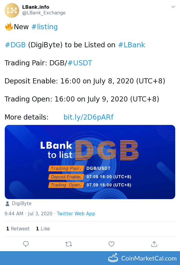 LBank Listing image