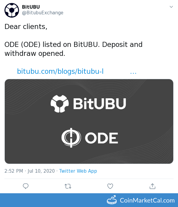 BitUBU Listing image