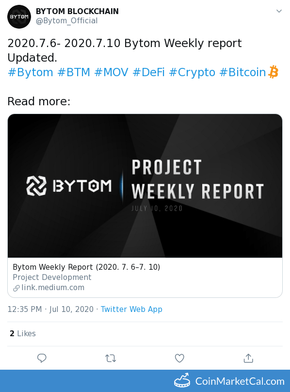 Weekly Report (Updated) image