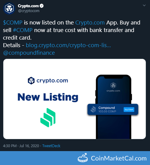 Crypto.com Listing image