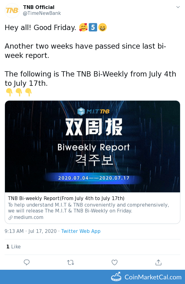 Bi-Weekly Report image