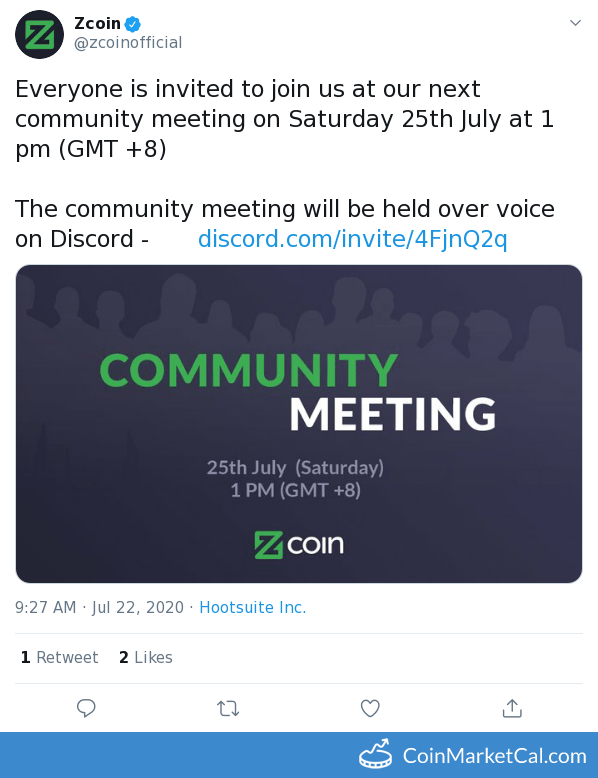 Discord Community Meeting image