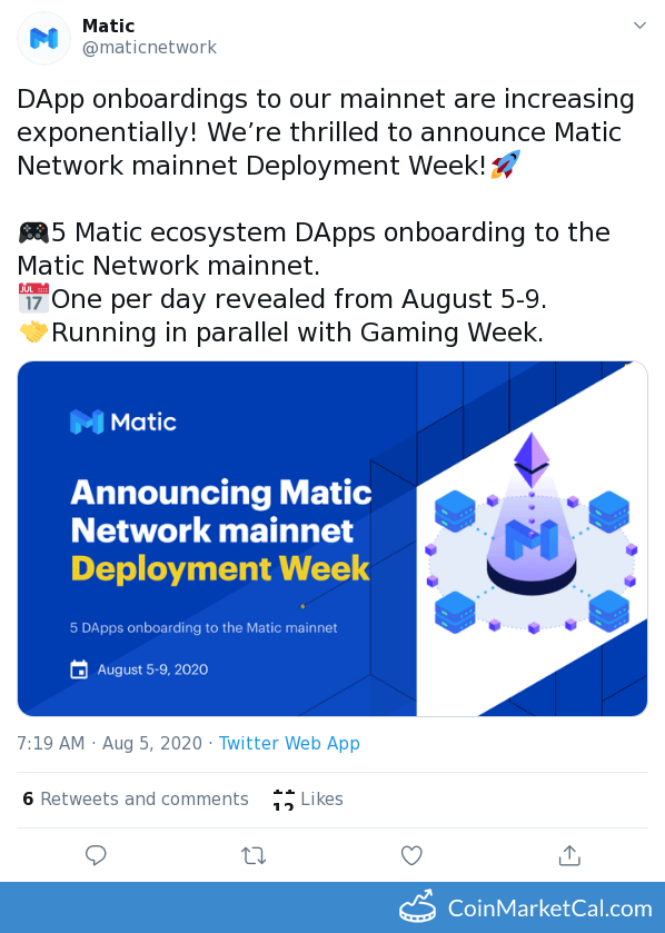 Mainnet Deployment Week image