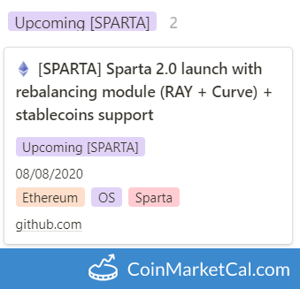 Sparta v.2.0 Launch image