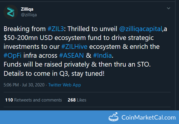 Zilliqa Capital Update image
