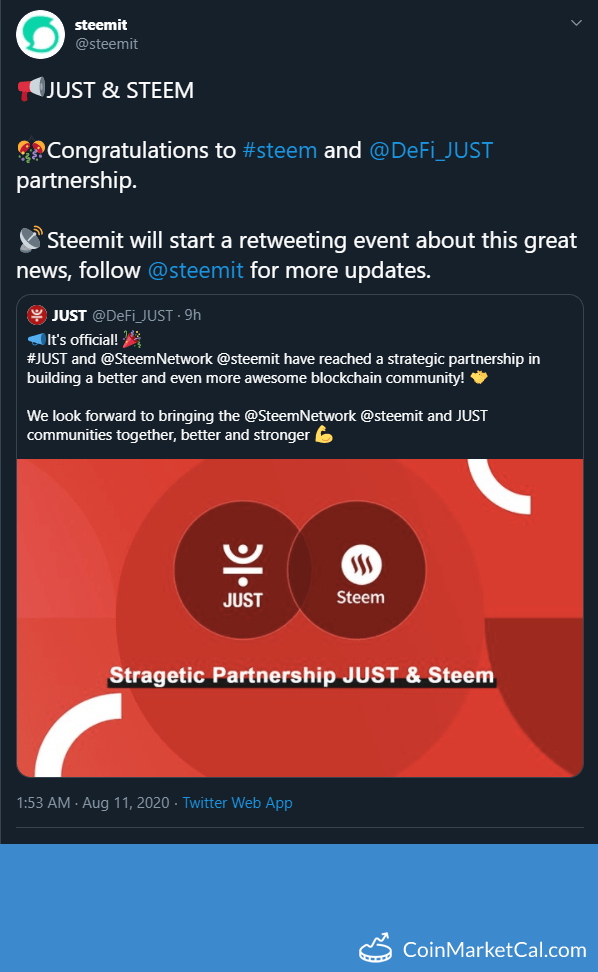 STEEM/JST Partnership image