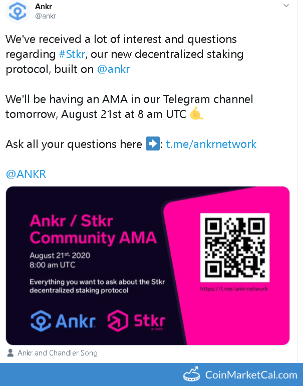Ankr / Stkr Community AMA image