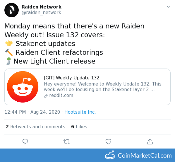Raiden Weekly image