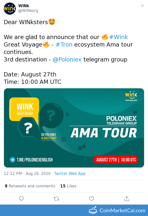 Poloniex Telegram AMA image