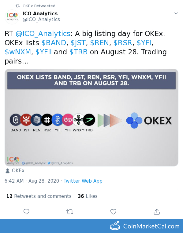 OKEx Listing image