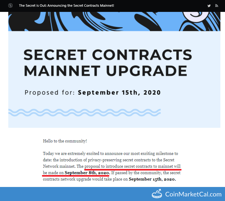 Secret Contracts Proposal image