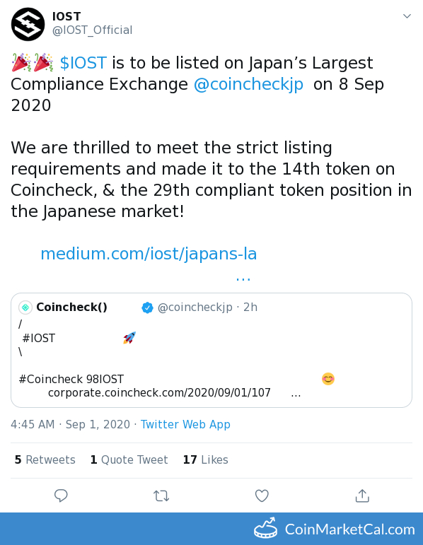 Coincheck Listing image