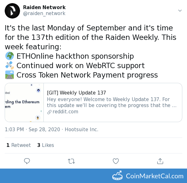Raiden Weekly #137 image
