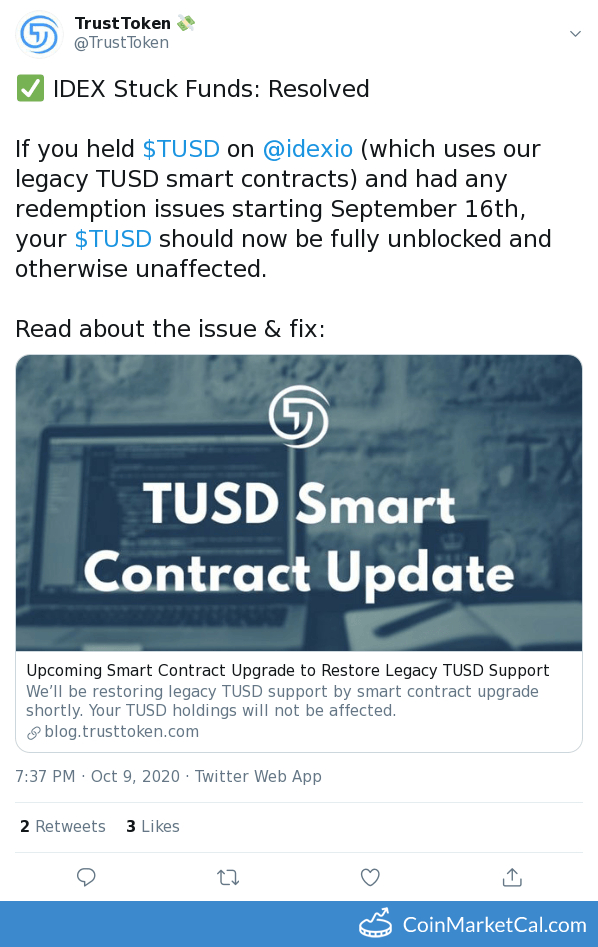 Smart Contract Upgrade image