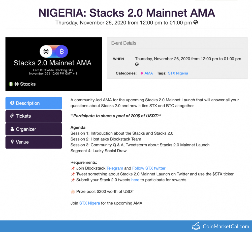 Nigeria: STX 2.0 Mainnet image