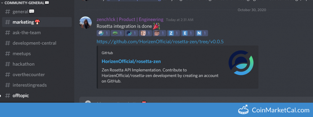 Rosetta API Integration image