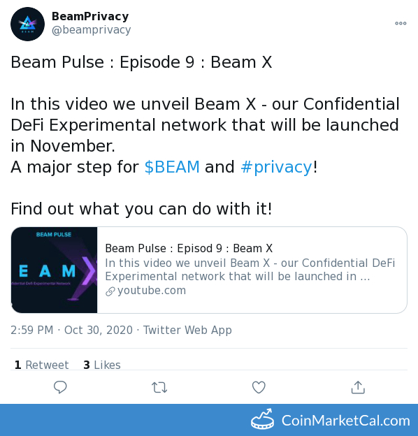 Beam X Launch image