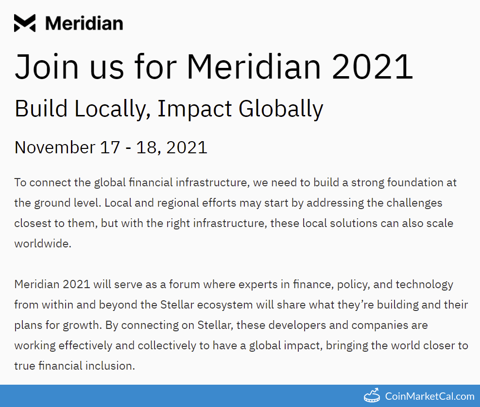 Meridian 2021 image