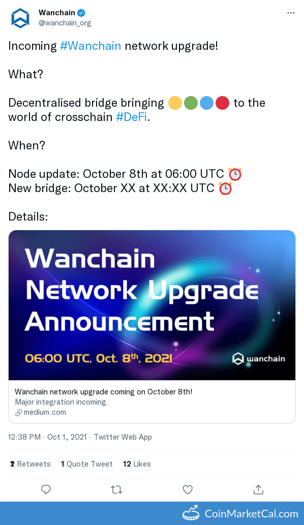 Network Upgrade image