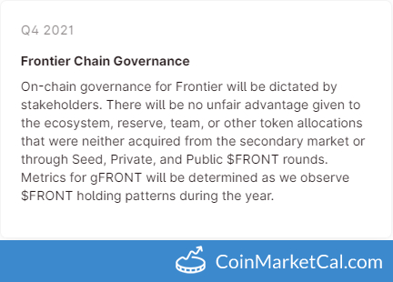 Frontier Chain Governance image
