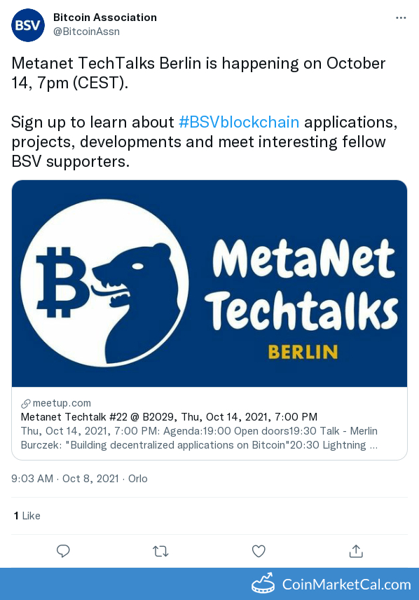 Metanet TechTalks Berlin image