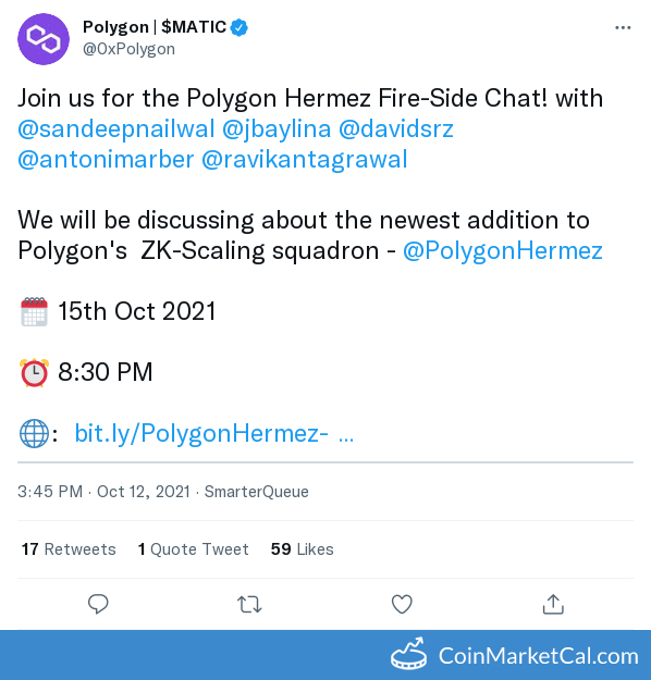 HEZ/MATIC Fire-Side Chat image