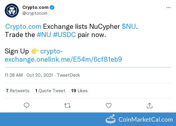Crypto.com Exchange Listing image