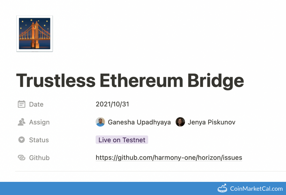Trustless Ethereum Bridge image