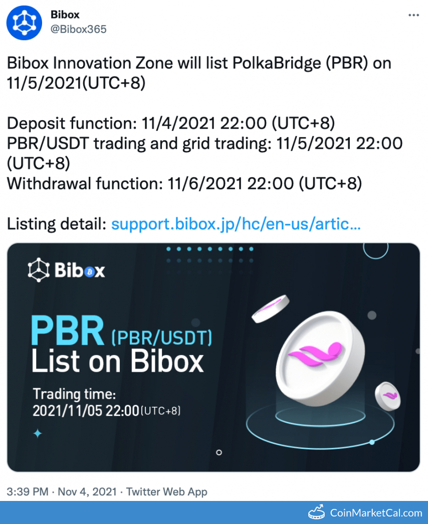 Bibox Listing image