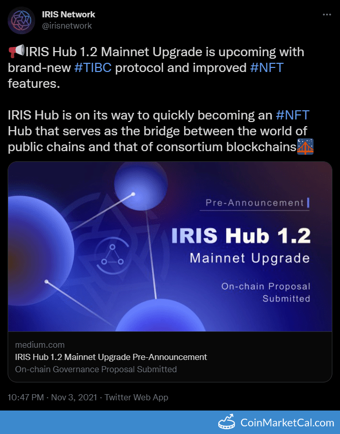 Hub 1.2 Mainnet Upgrade image