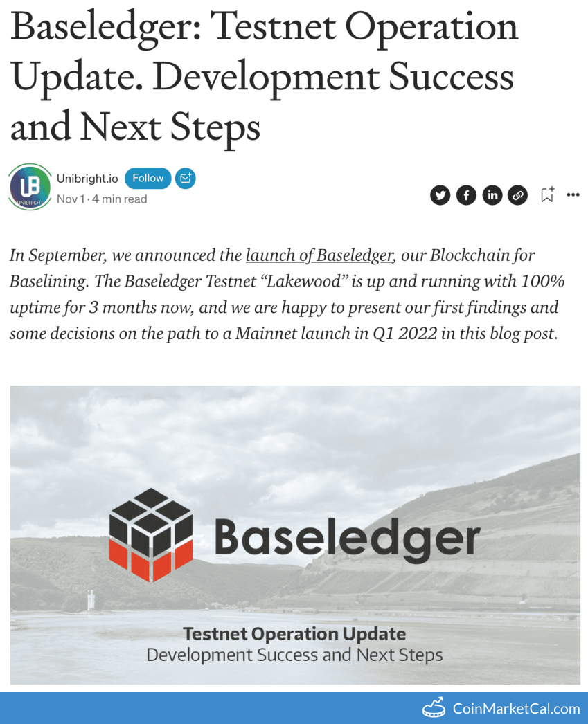 Baseledger Mainnet Launch image
