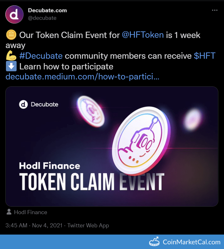Events com token