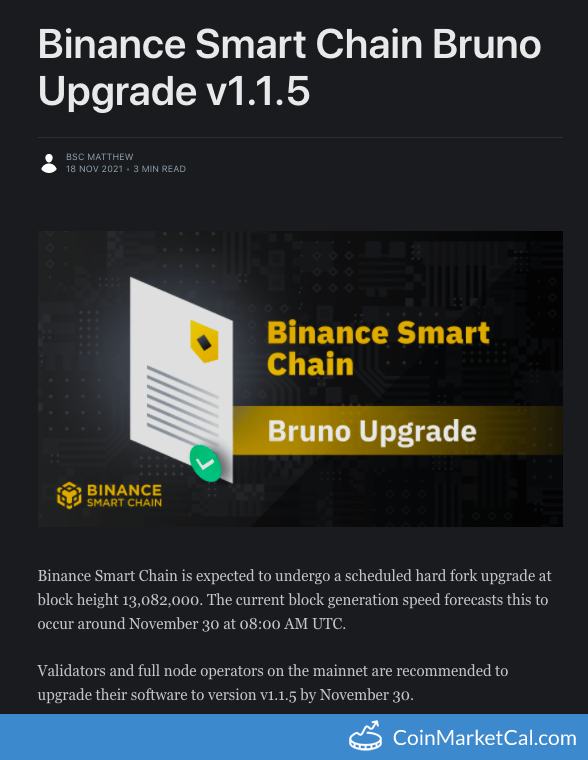 BSC Bruno Upgrade v1.1.5 image