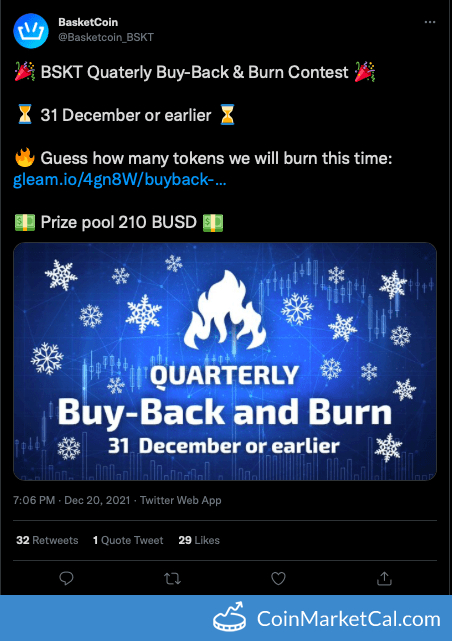 Quarterly Buy-Back & Burn image
