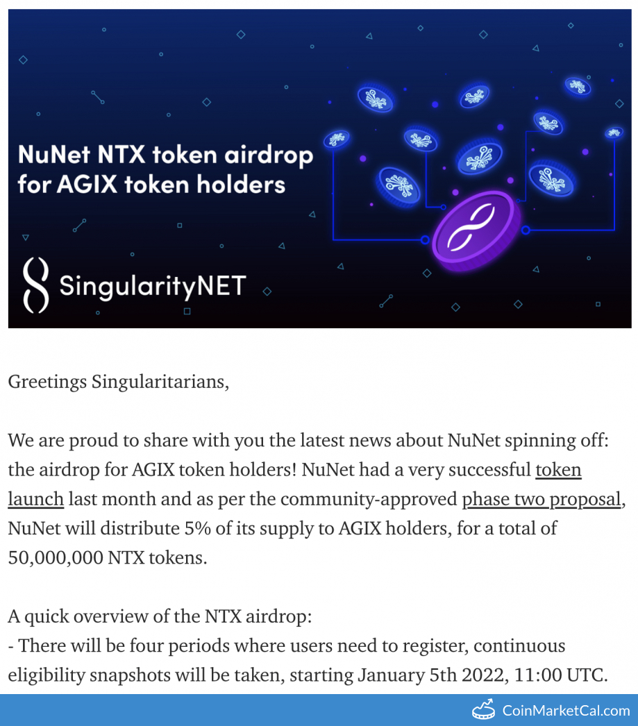 NTX Airdrop Snapshot image