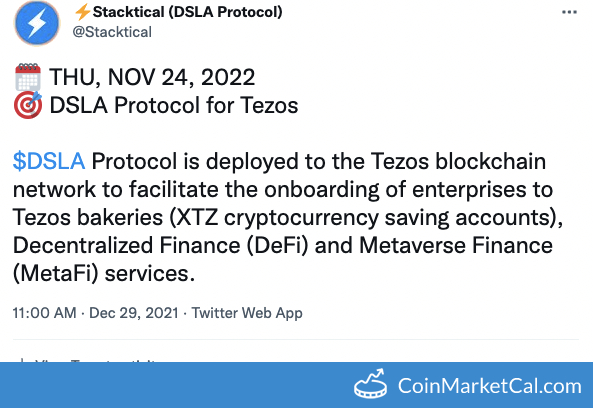 DSLA Protocol for Tezos image