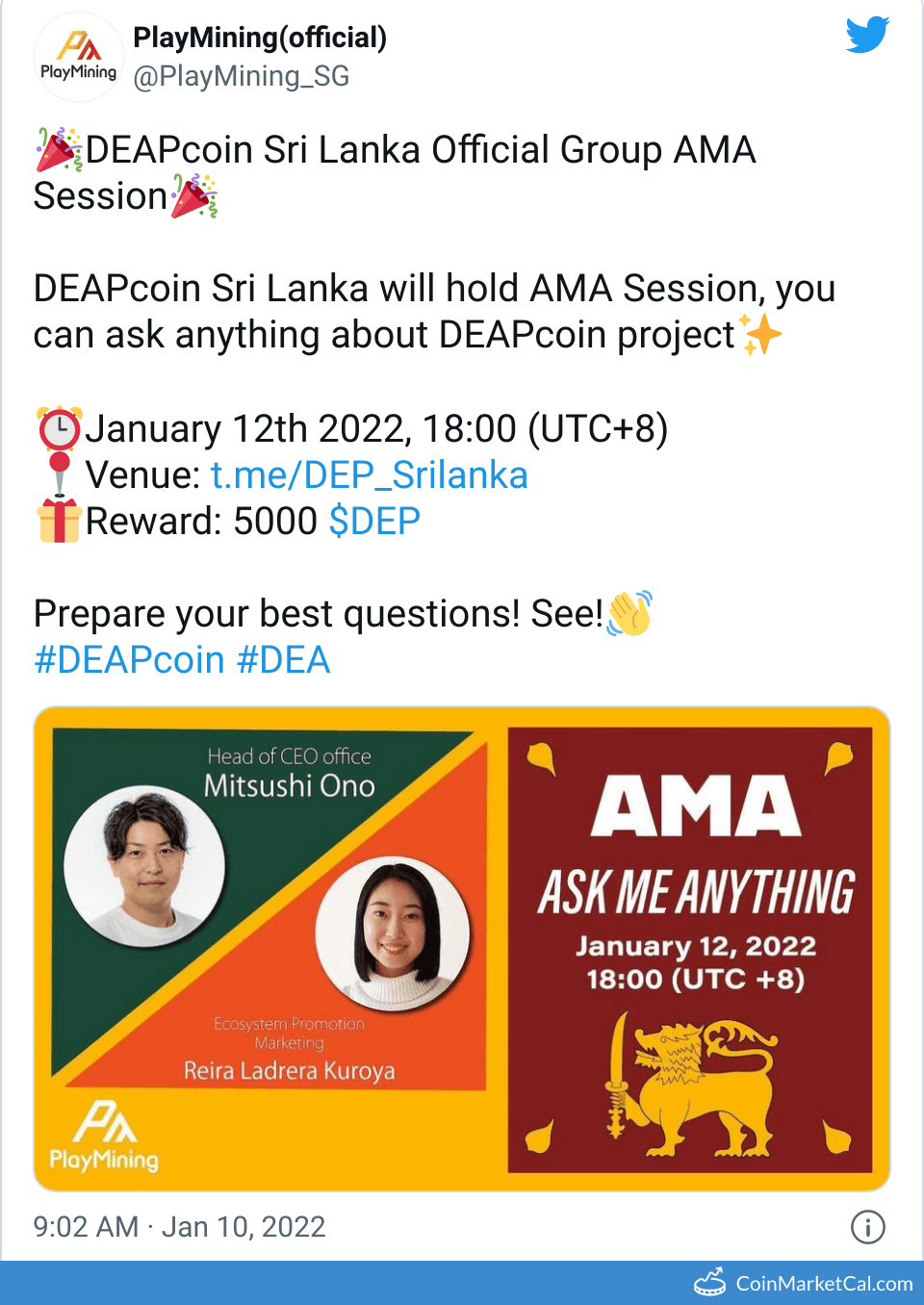 Sri Lanka Telegram AMA image