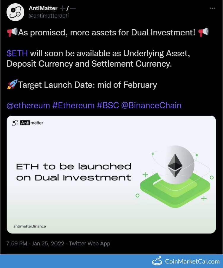 ETH on Dual Investment image