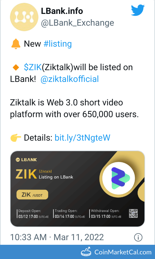 LBank Listing image