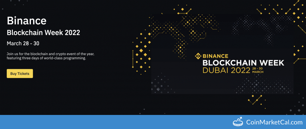 Binance Blockchain Week image