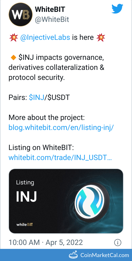 WhiteBIT Listing image