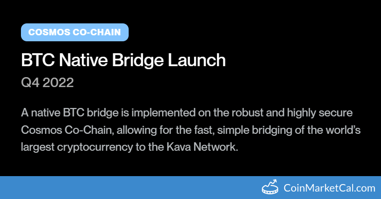 BTC Native Bridge Launch image