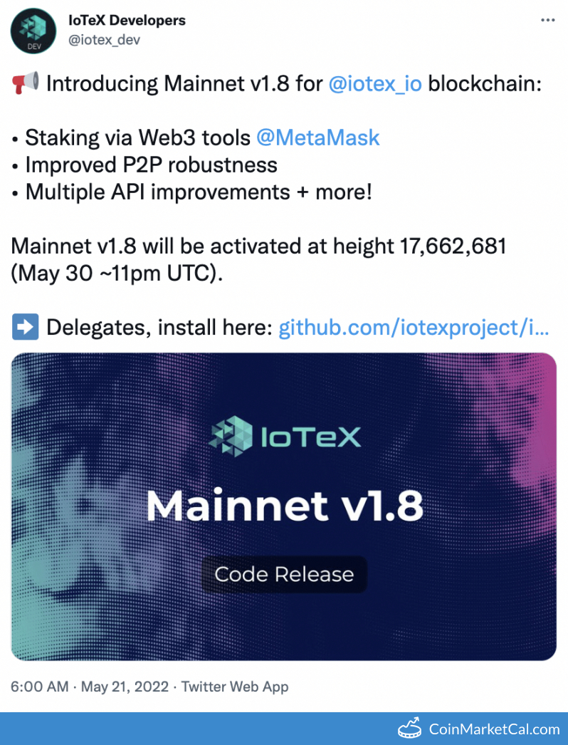 Mainnet V1.8 Release image