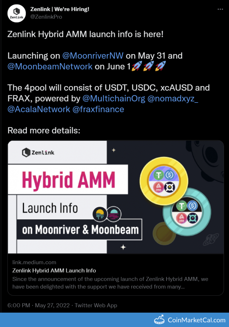 Hybrid AMM on Moonriver image