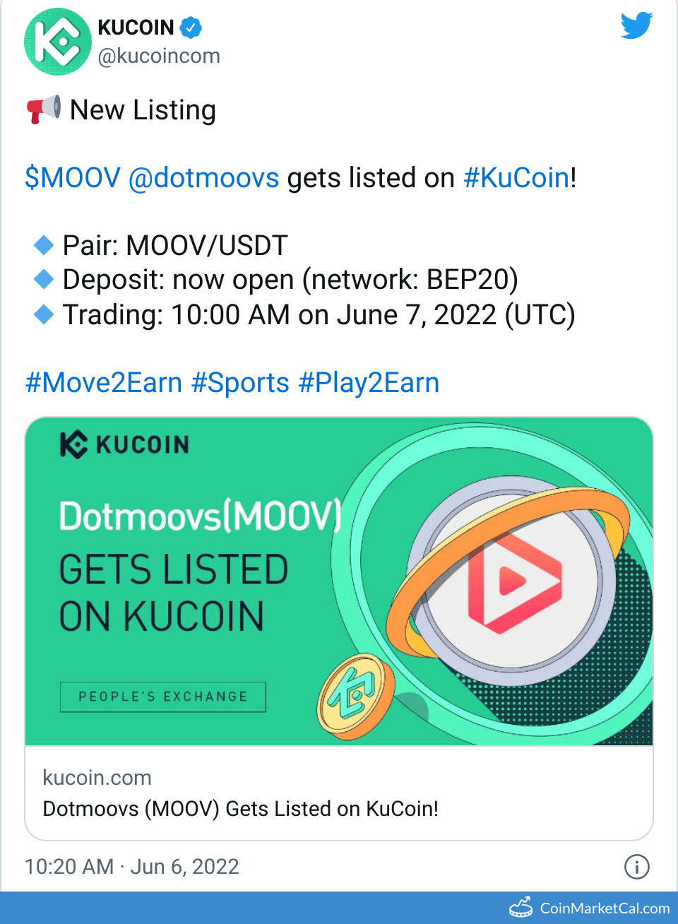 KuCoin Listing image
