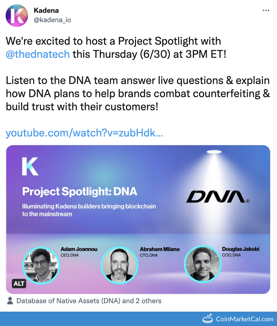 Project Spotlight DNA image