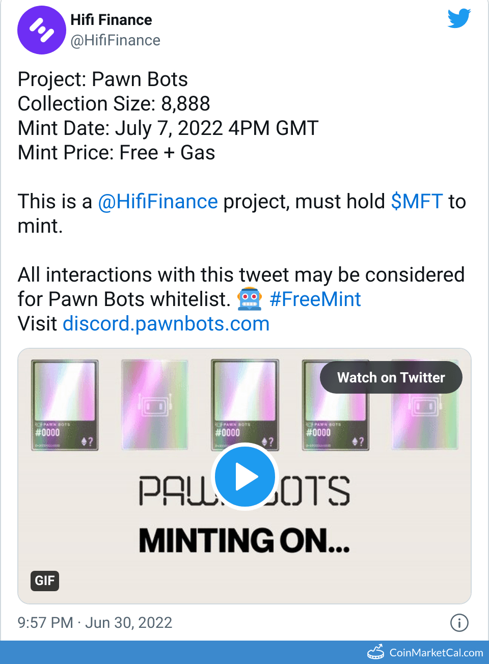Pawn Bots Mint image