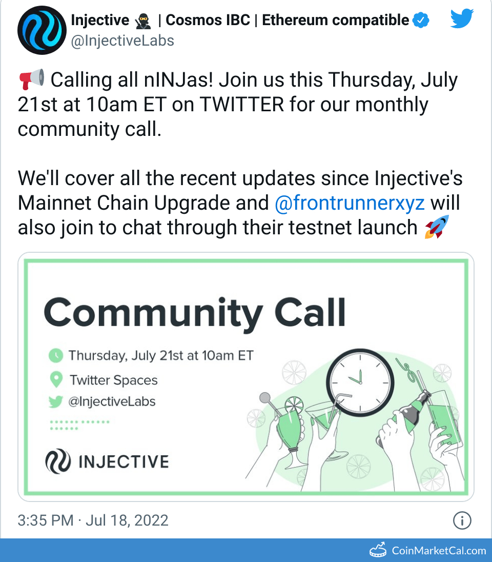 Monthly Community Call image