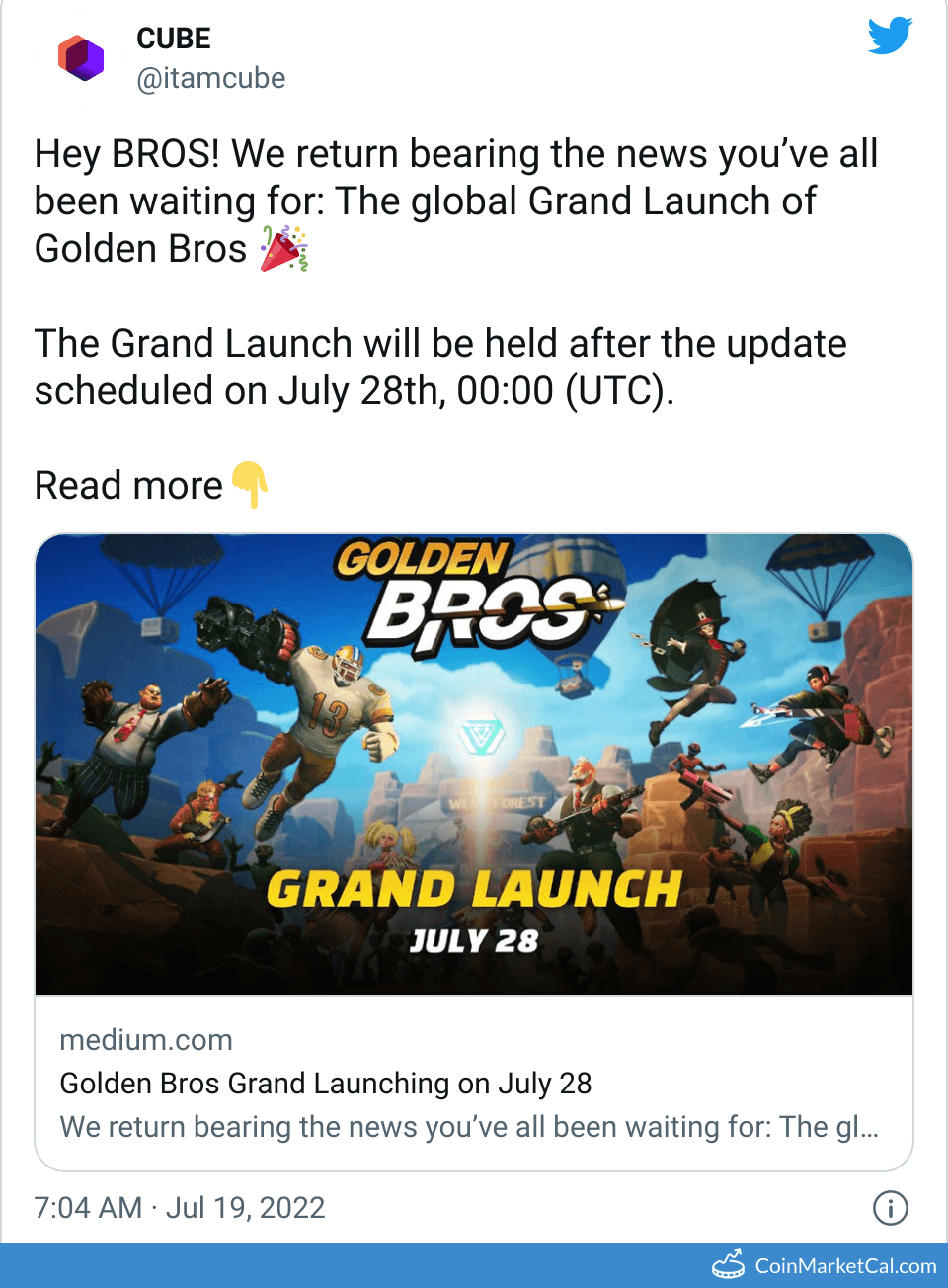 Golden Bros Grand Launch image